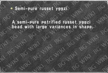 Semi-pure russet yggzi