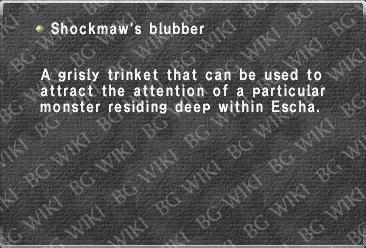 Shockmaw's blubber