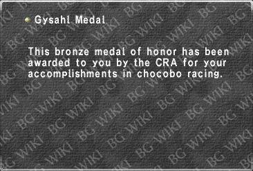 Gysahl Medal