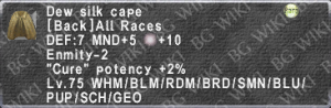 Dew Silk Cape description.png