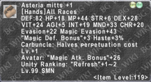 Asteria Mitts +1 description.png