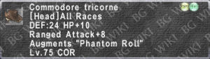 Comm. Tricorne description.png