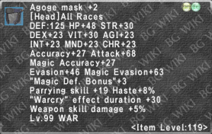 Agoge Mask +2 description.png