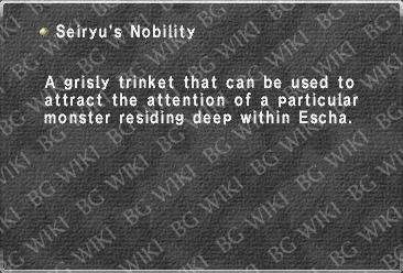 Seiryu's Nobility