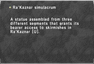 Ra'Kaznar simulacrum