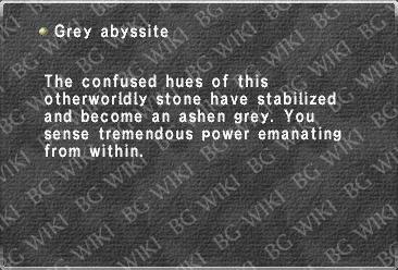 Grey abyssite
