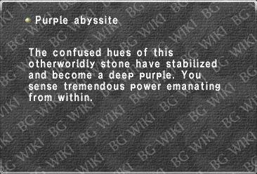 Purple abyssite