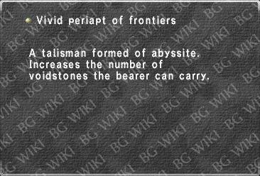 Vivid periapt of frontiers